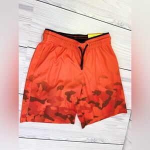 All In Motion Boys Orange Shorts
